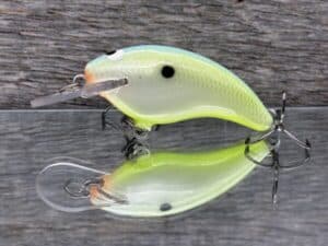 Black Label Balsa - Razor Jr SSS - Balsa Crankbait - Citrus Candy color