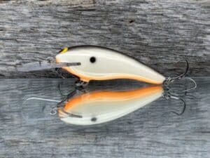 Black Label Balsa - Z II - Custom Balsa Crankbait - Bone Khaki color