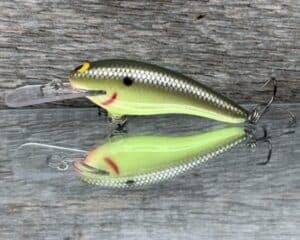 Black Label Balsa - Z II - Custom Balsa Crankbait - Moon Shine color