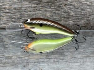Black Label Balsa - Z II - Custom Balsa Crankbait - Slick color