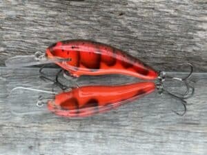 Black Label Balsa - Z II - Custom Balsa Crankbait - Delta Craw color