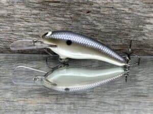 Black Label Balsa - Z II - Custom Balsa Crankbait - American Shad color