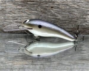 Black Label Balsa - Z II - Custom Balsa Crankbait - American Shad color