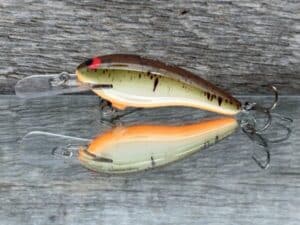 Black Label Balsa - Z II - Custom Balsa Crankbait - Root Beer color