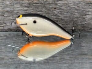 Black Label Balsa - K III Squarebill - Custom Balsa Crankbait - Bone Khaki color