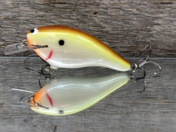 Black Label Balsa - K III Squarebill - Custom Balsa Crankbait - Classic color