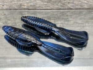 Black Label Custom Soft Plastics - Black Label Bug Jr 3.5" - Twisted Bruiser 8ct