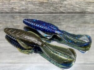 Black Label Custom Soft Plastics - Black Label Bug Jr 3.5" - Okeechobee Craw 8ct