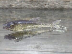 Black Label Custom Soft Plastics - Hover Player Shad 4" - Sexy Shad 6ct