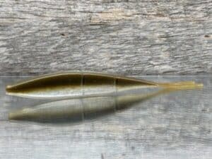 Black Label Custom Soft Plastics - Hi Roller 5" - Wakasagi 5ct