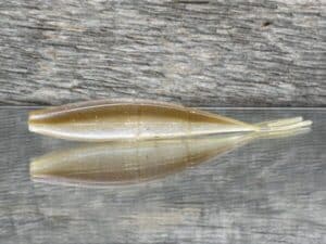 Black Label Custom Soft Plastics - Hi Roller 3.8" - Wakasagi Magic 6ct