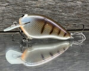 Black Label Balsa - Peanut - Balsa Crankbait - JB's Gill Color - Zoom WEC Mutt