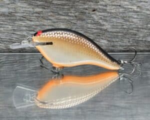 Black Label Balsa - Shiver 7 Shallow - Custom Balsa Crankbait - Hot Chocolate color