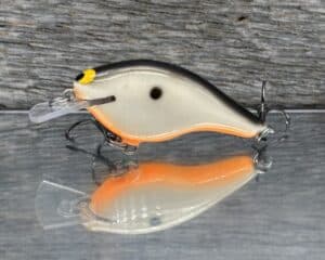 Black Label Balsa - Shiver 7 Shallow - Custom Balsa Crankbait - Bone Khaki color