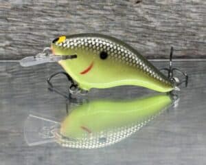 Black Label Balsa - Shiver 7 Shallow - Custom Balsa Crankbait - Moon Shine color